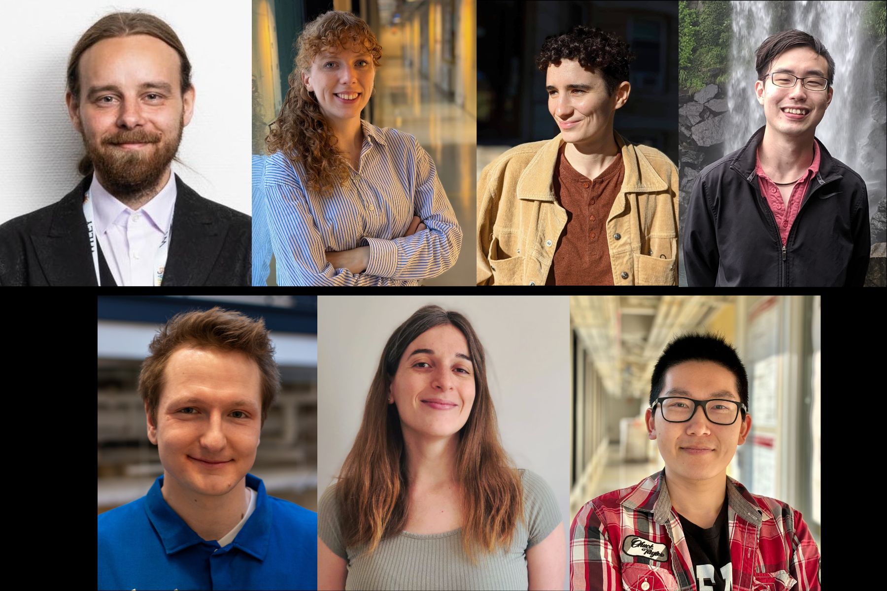 Collage of Headshots of 7 Mentor Spotlight Award Winners